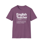 English Teacher Definition T-Shirt