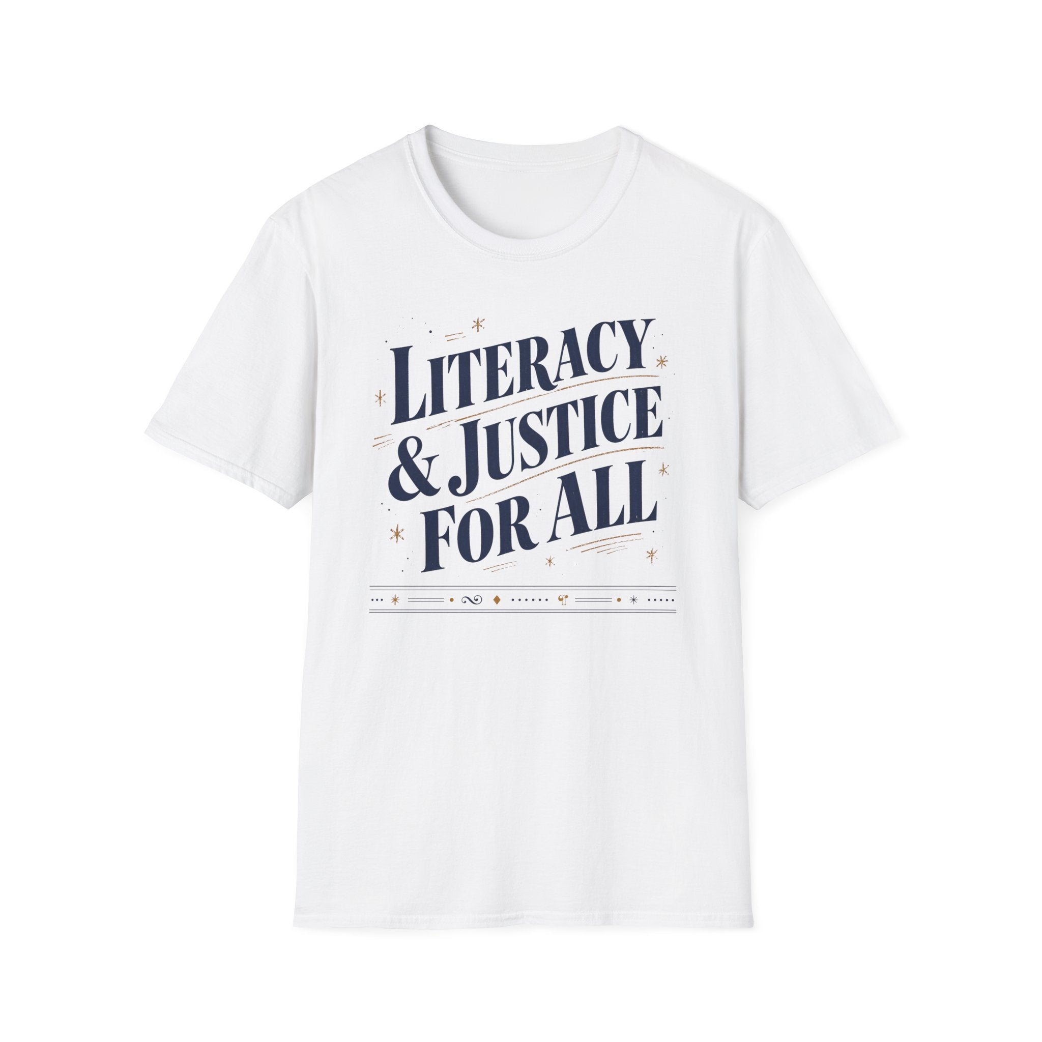 Literacy and Justice for All T-Shirt