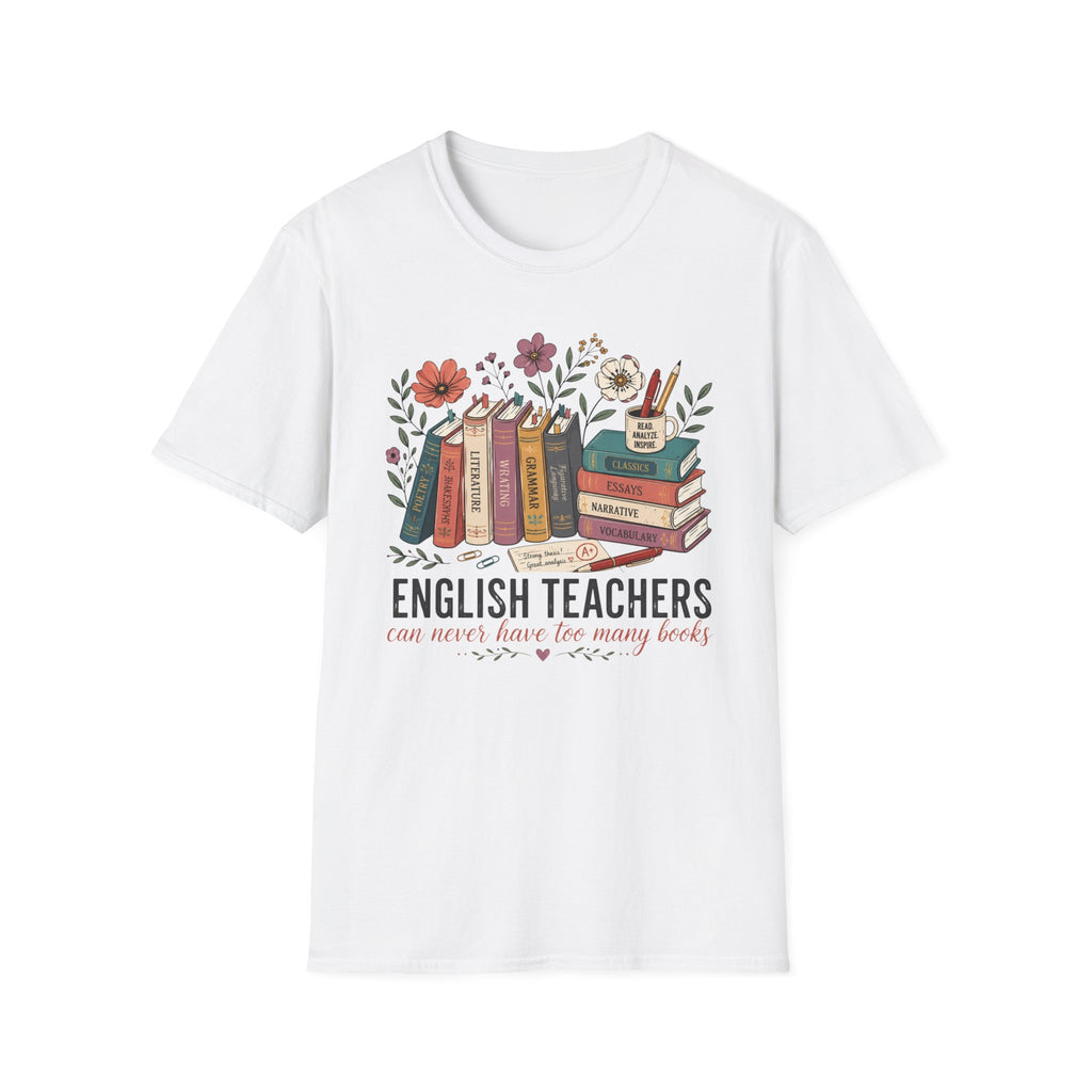Never Too Many Books T-Shirt