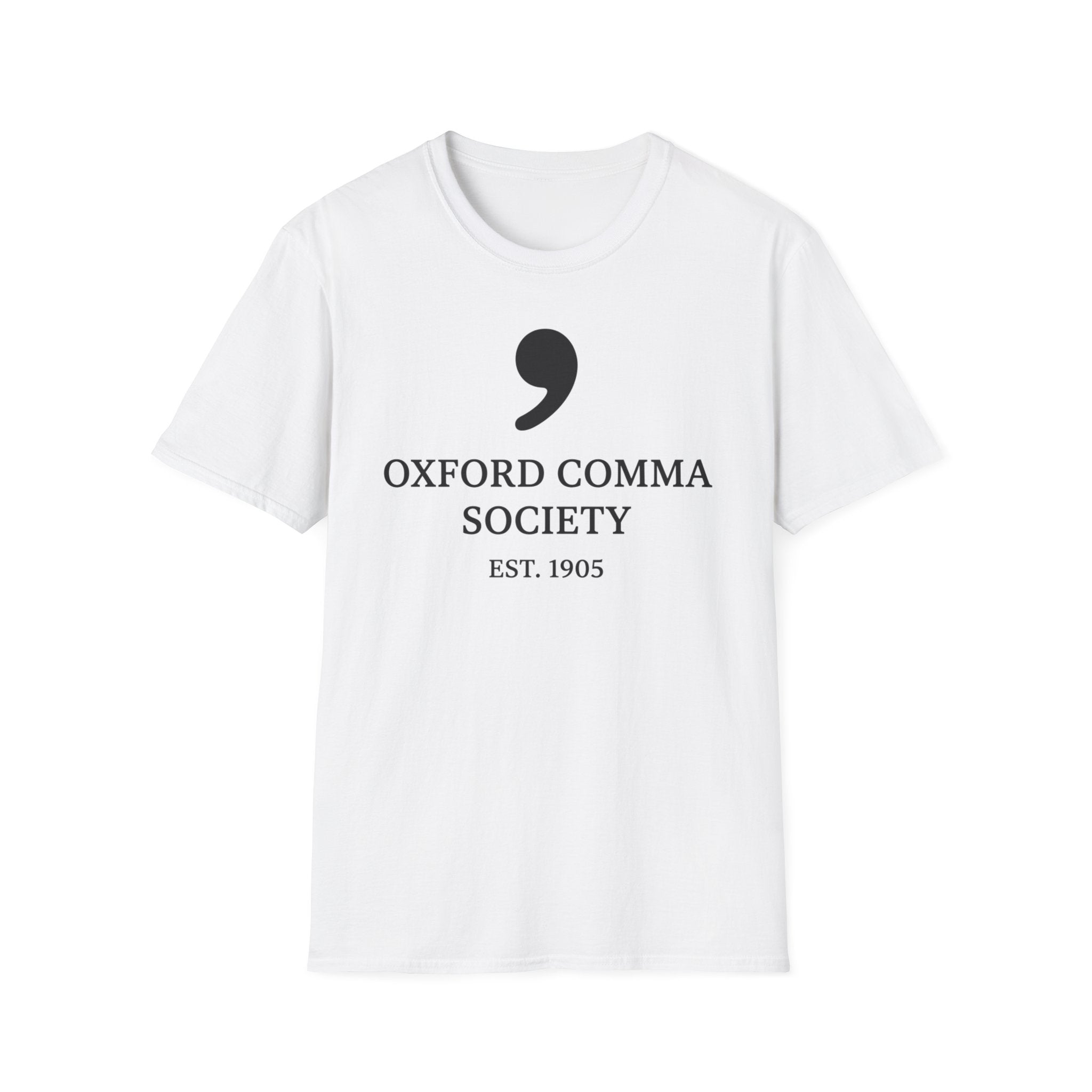Oxford Comma Society T-Shirt