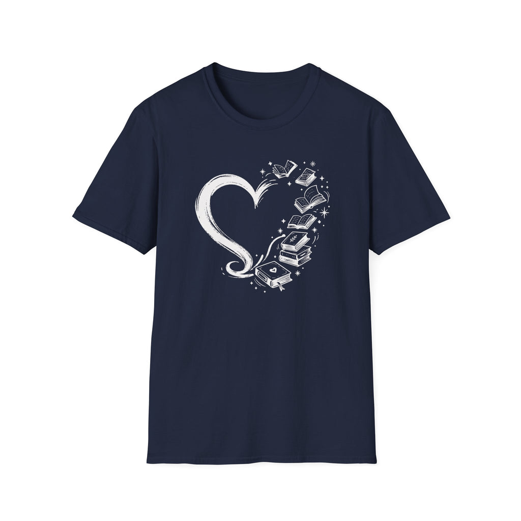 Book Heart T-Shirt