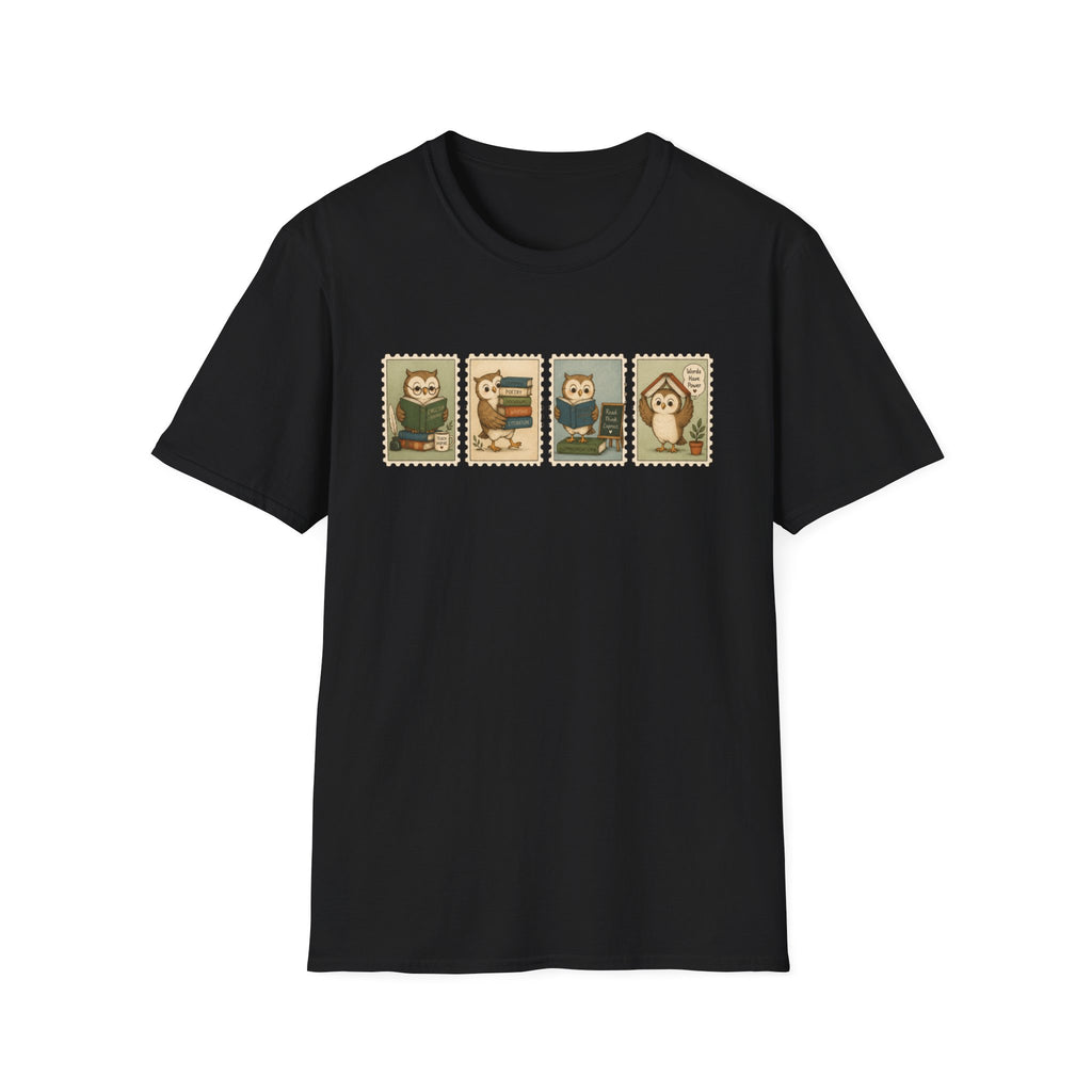 Owl Stamps T-Shirt