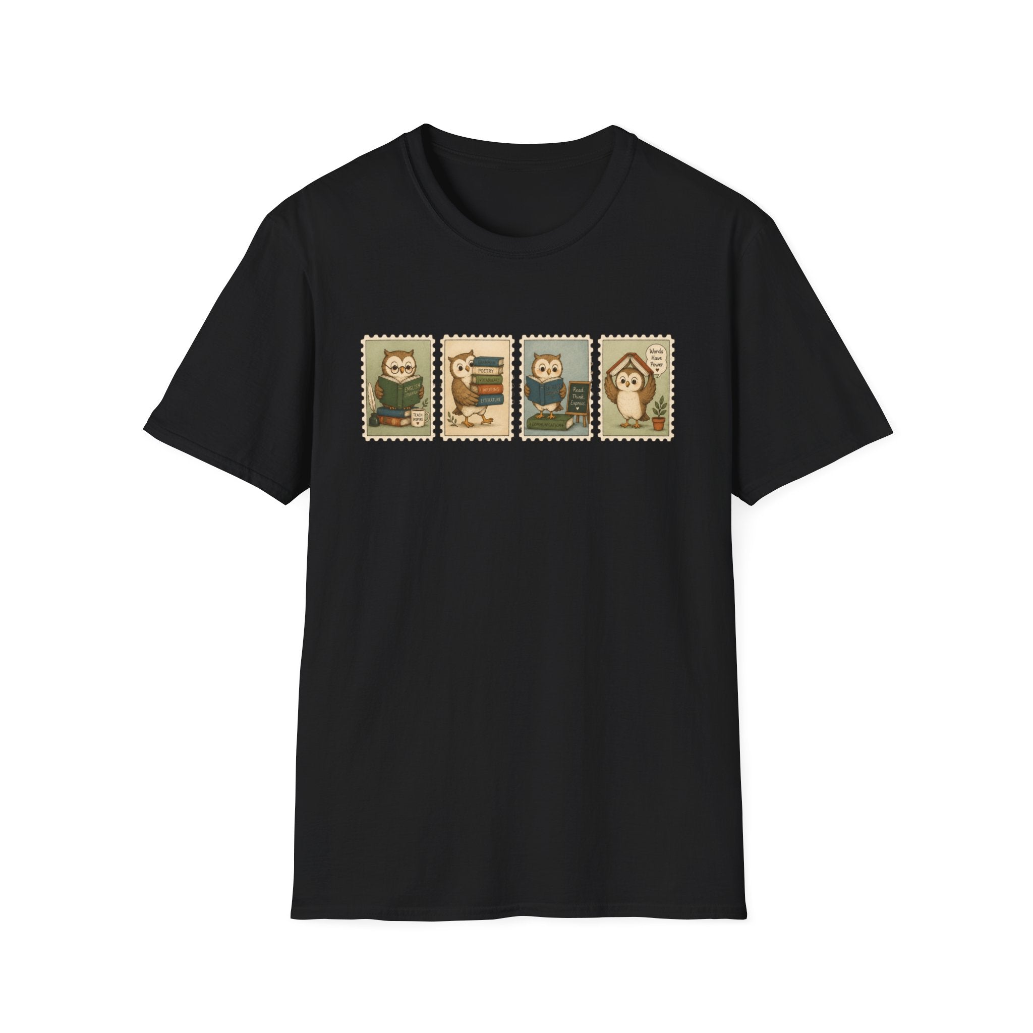 Owl Stamps T-Shirt