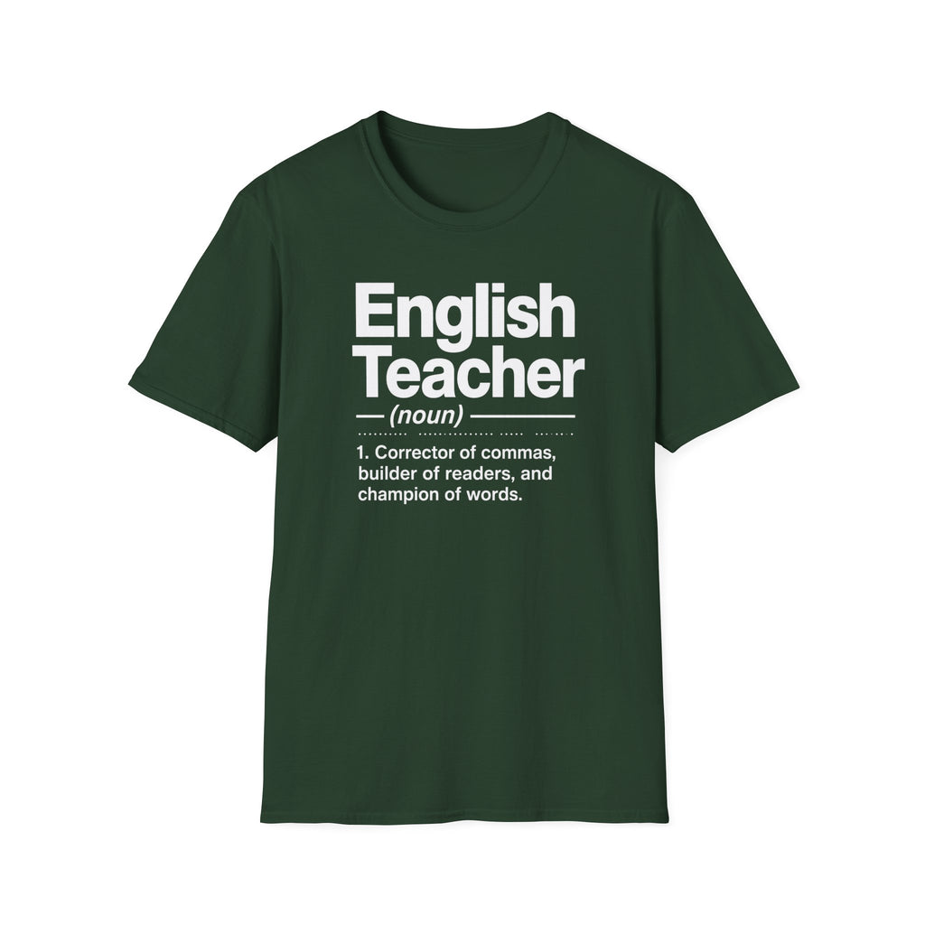 English Teacher Definition T-Shirt