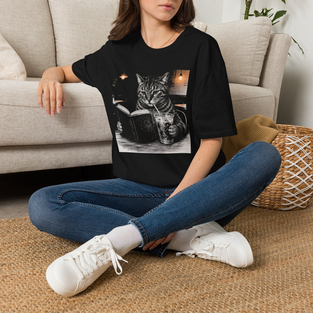 Cat in Cafe T-Shirt