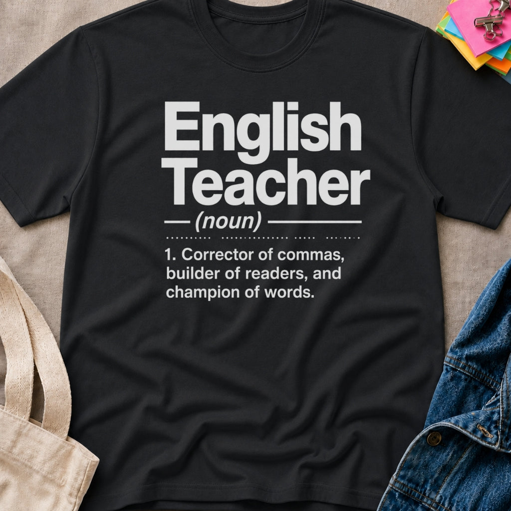 English Teacher Definition T-Shirt
