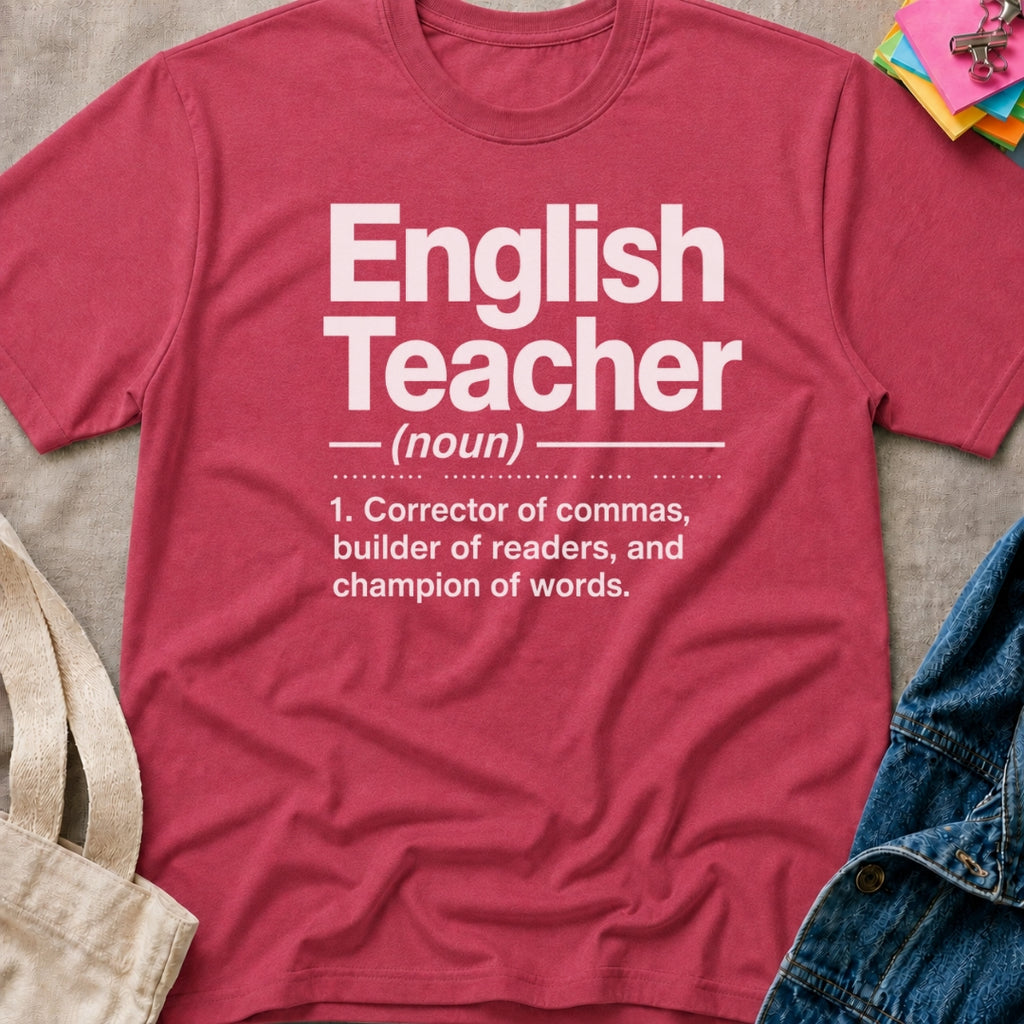 English Teacher Definition T-Shirt
