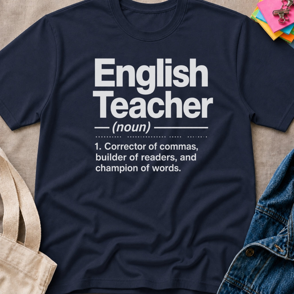 English Teacher Definition T-Shirt