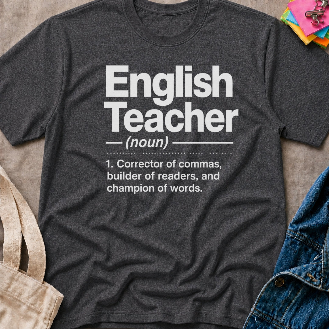 English Teacher Definition T-Shirt