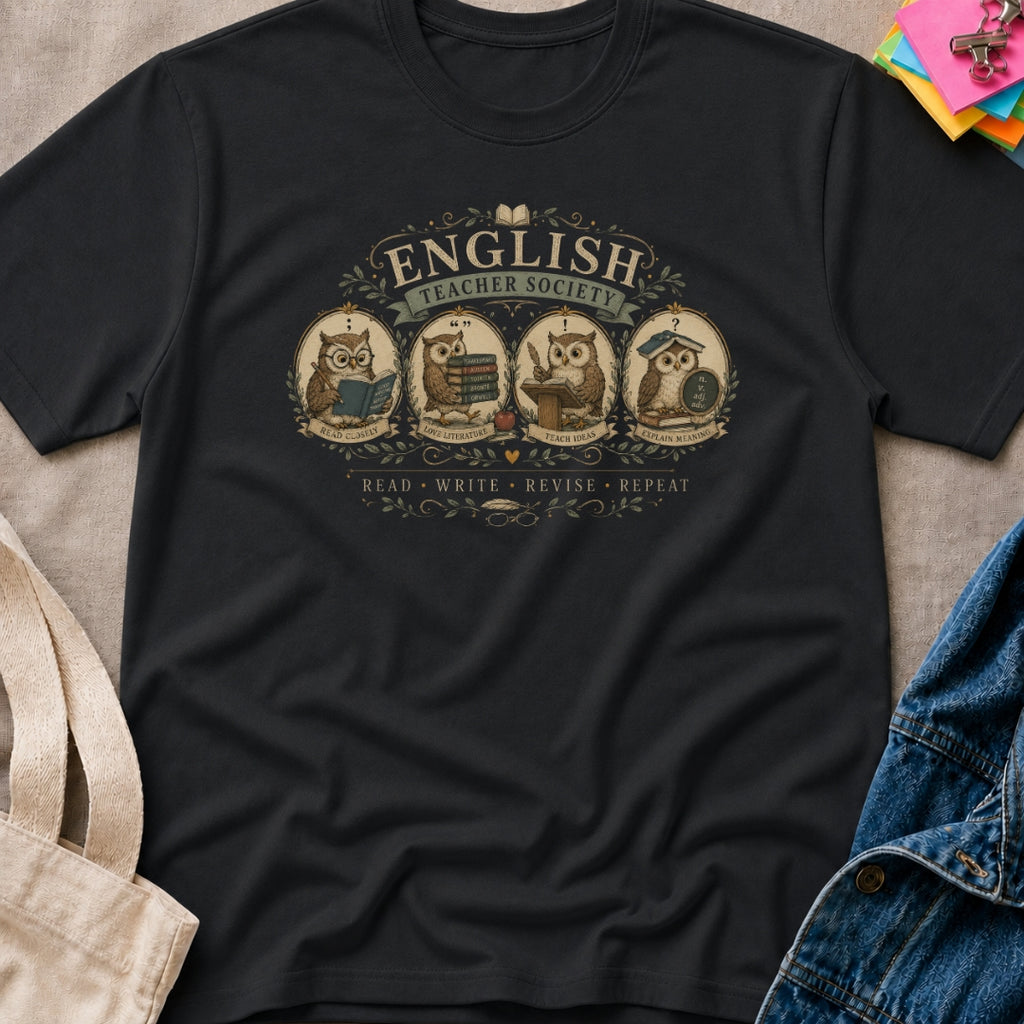English Teacher Society T-Shirt