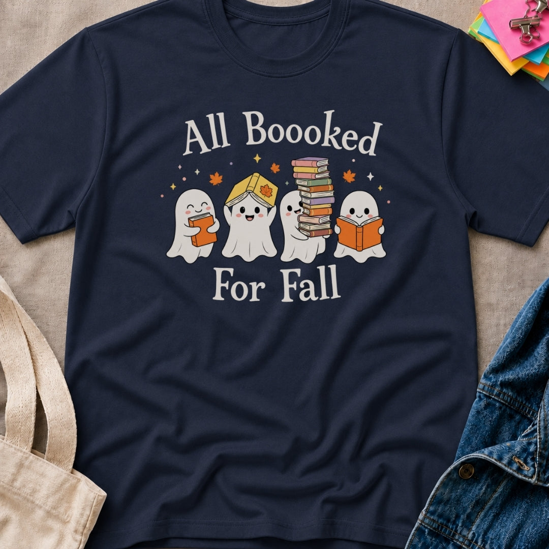 Boooked for Fall T‑Shirt