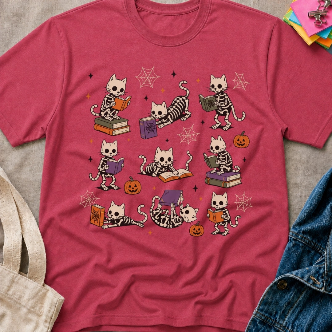 Skeleton Cats T-Shirt
