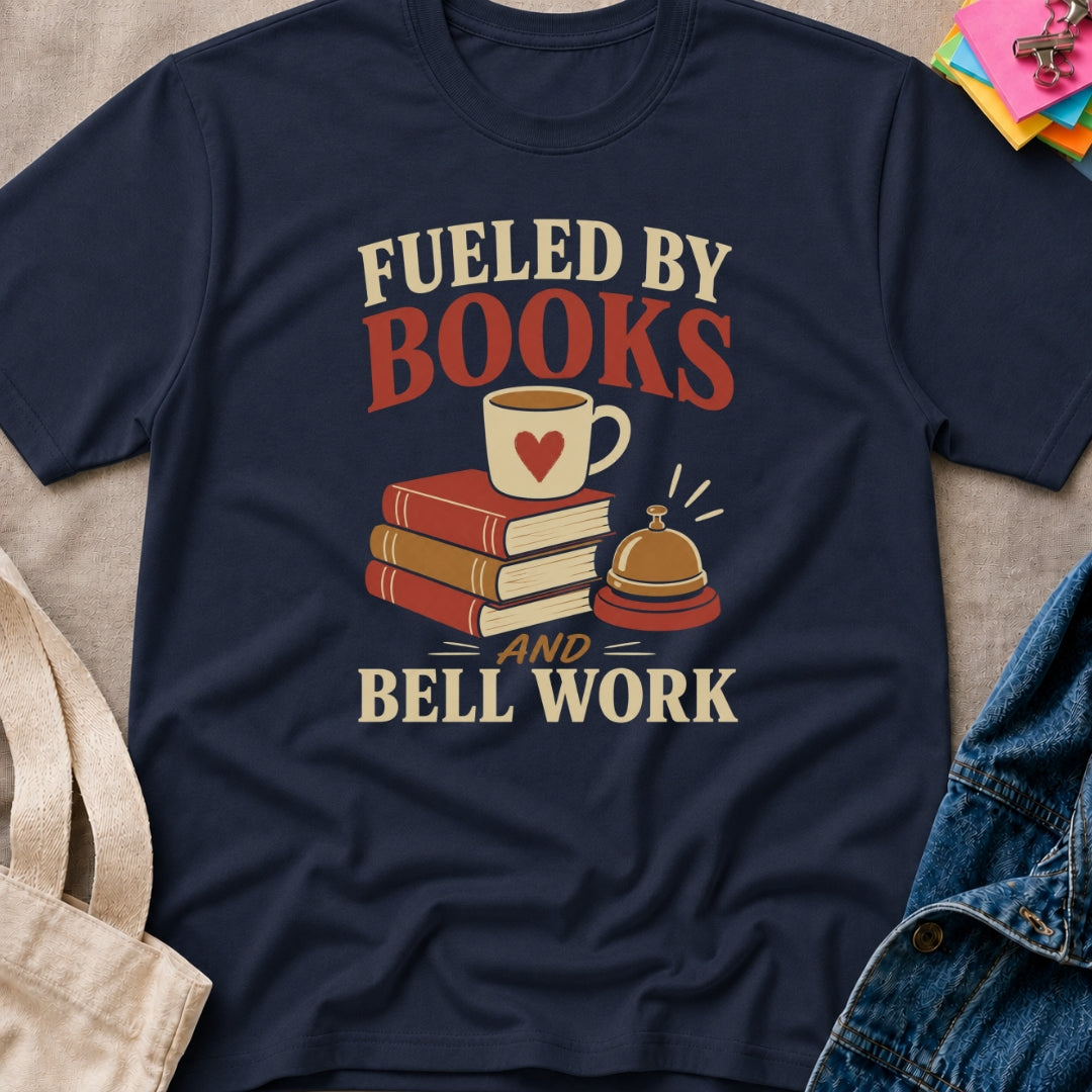 Books & Bell Work T-Shirt