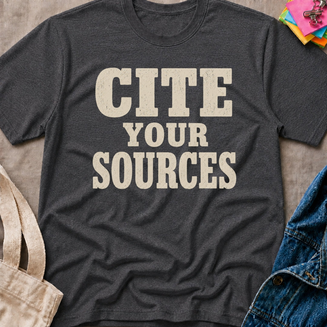 Cite Sources T-Shirt