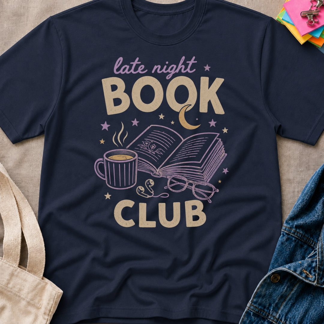 Late Night Book Club T-Shirt