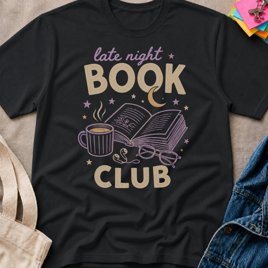 Late Night Book Club T-Shirt