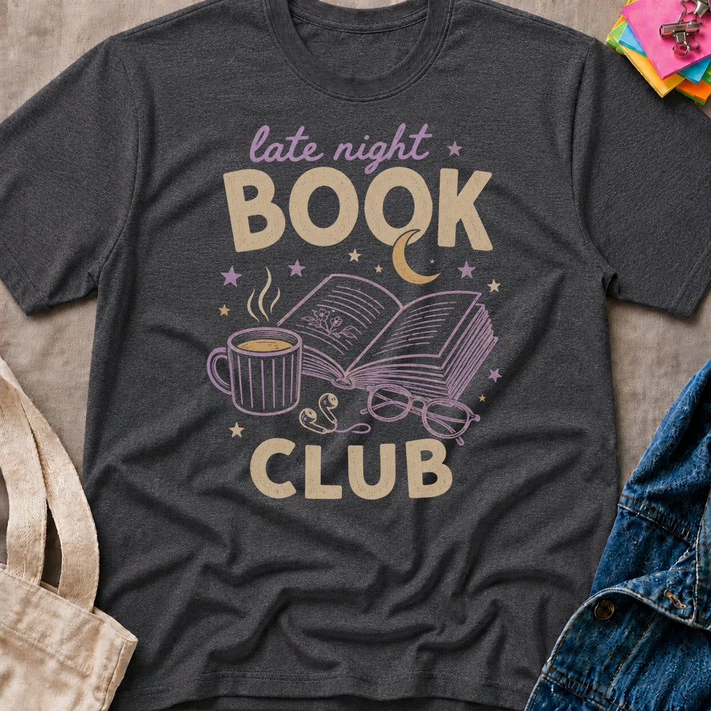 Late Night Book Club T-Shirt