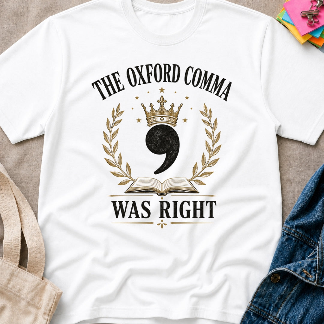 Oxford Comma Right T-Shirt
