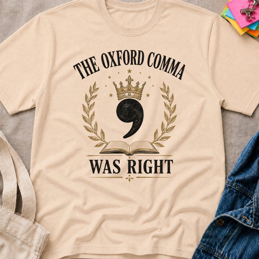 Oxford Comma Right T-Shirt