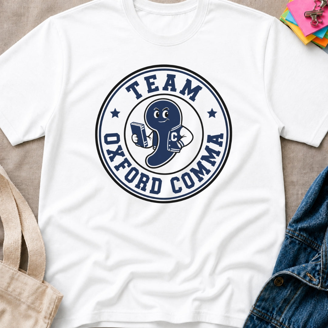Team Oxford Comma T-Shirt