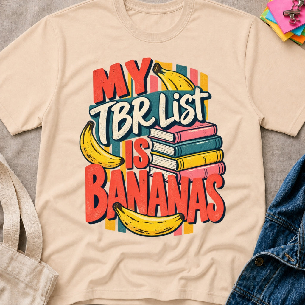 TBR List Bananas T-Shirt