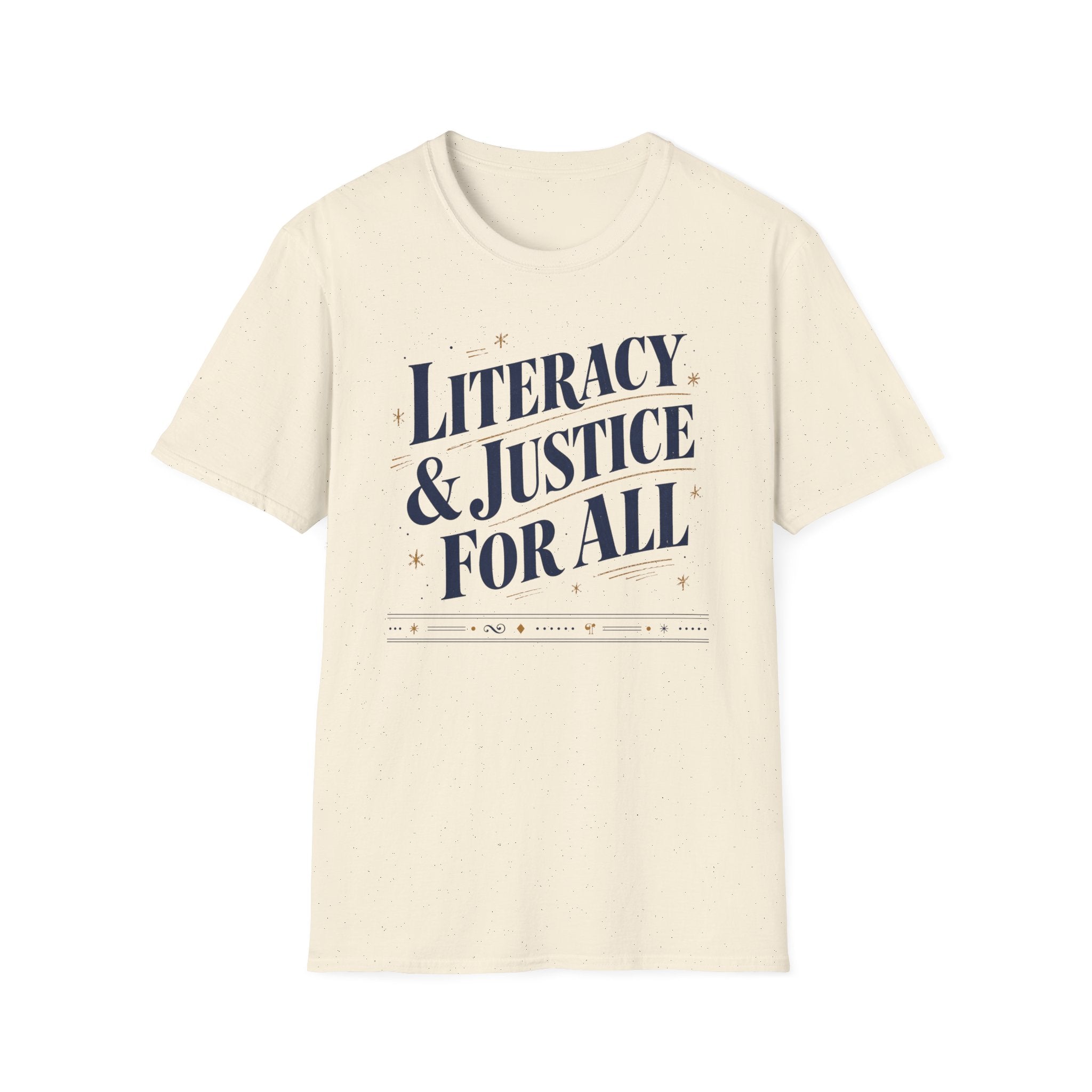 Literacy and Justice for All T-Shirt