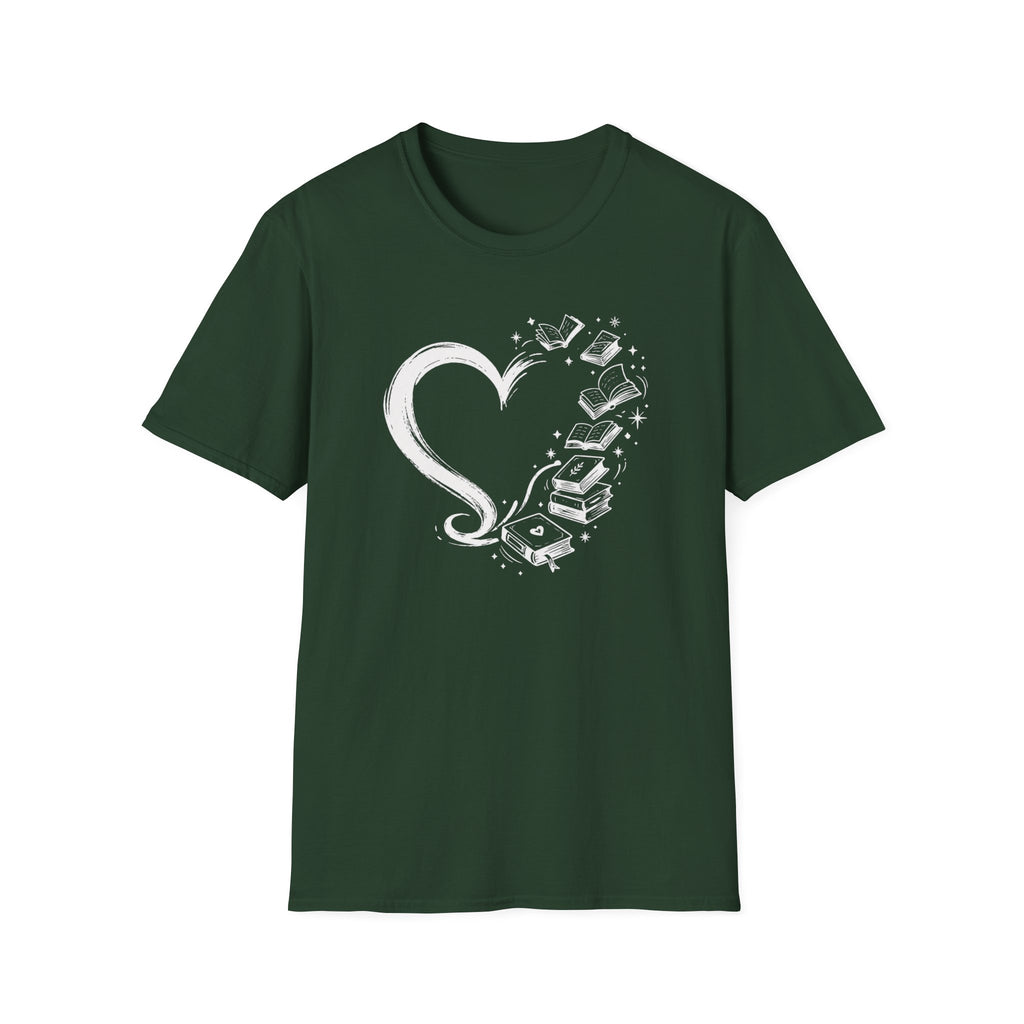 Book Heart T-Shirt