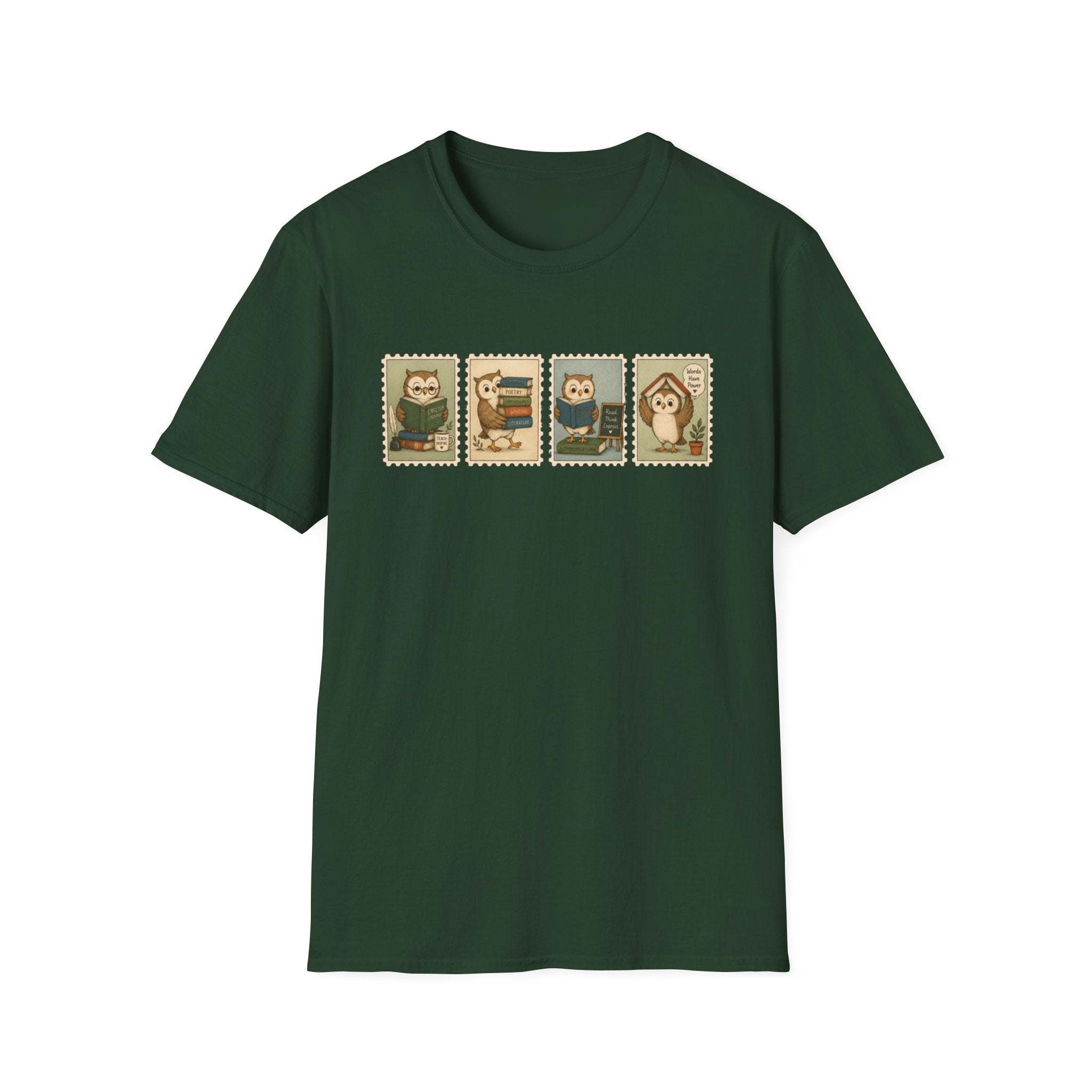 Owl Stamps T-Shirt