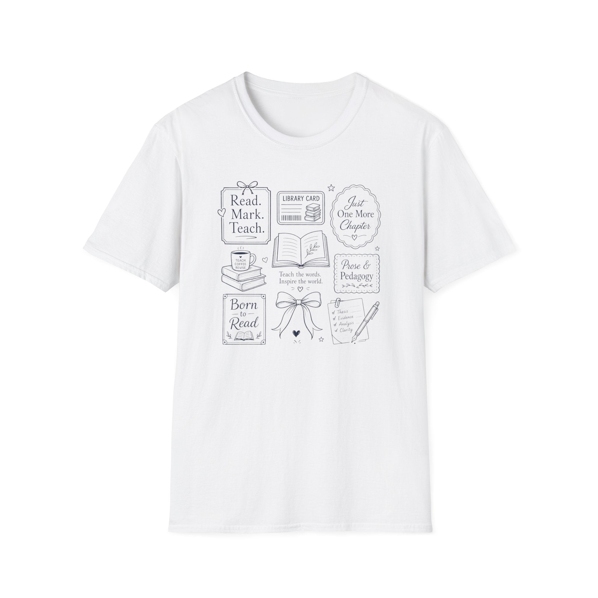 Bookish English Teacher T-Shirt