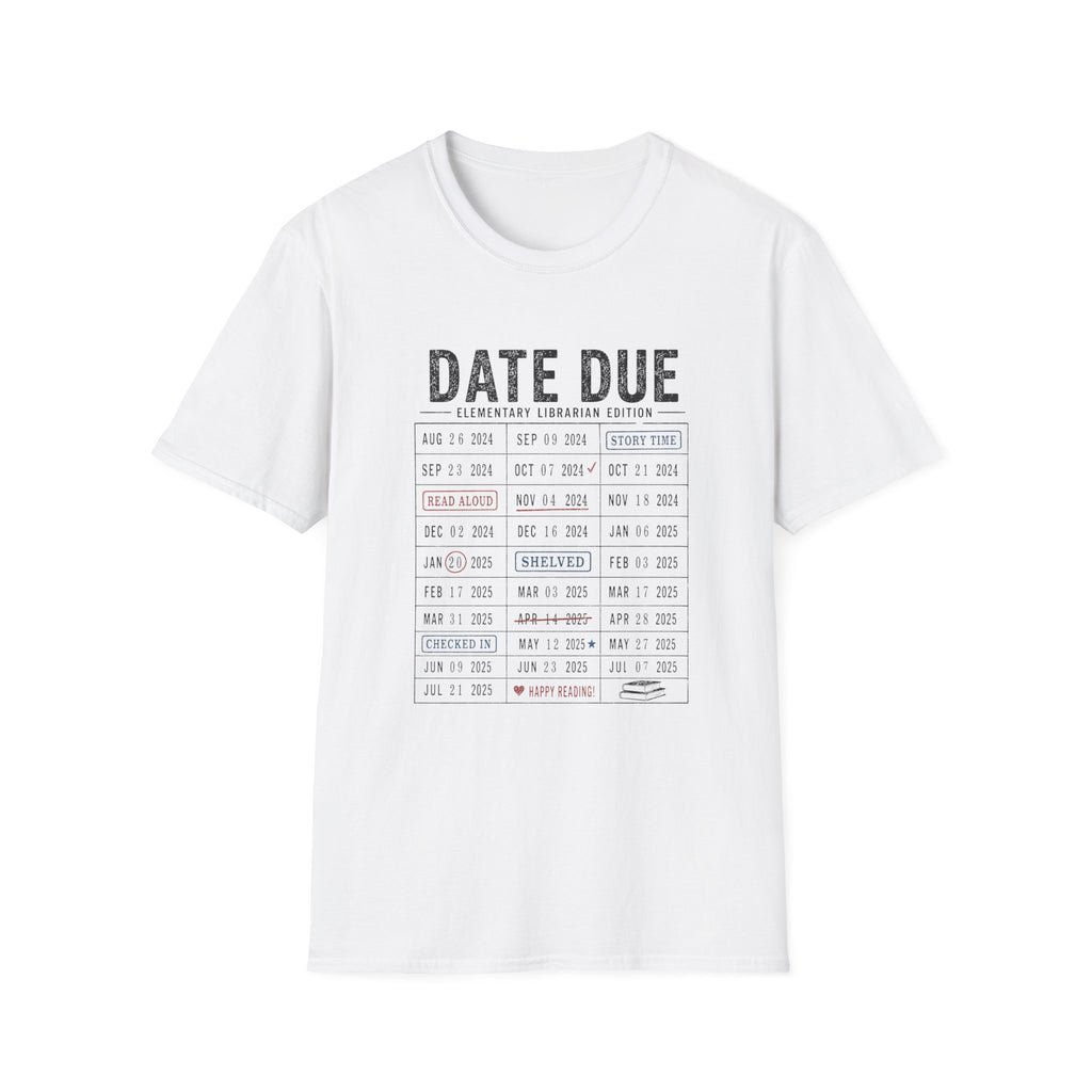 Date Due T-Shirt