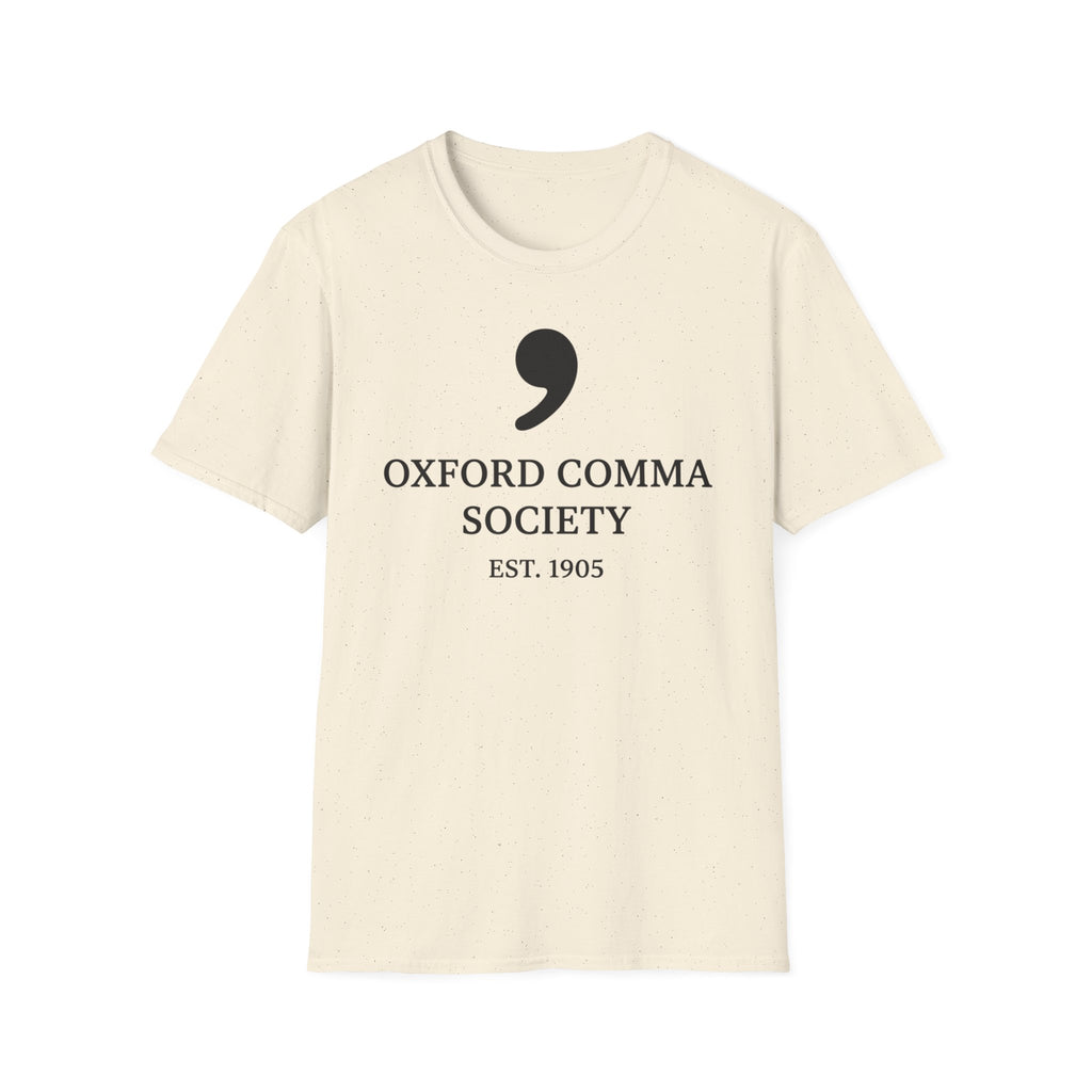 Oxford Comma Society T-Shirt
