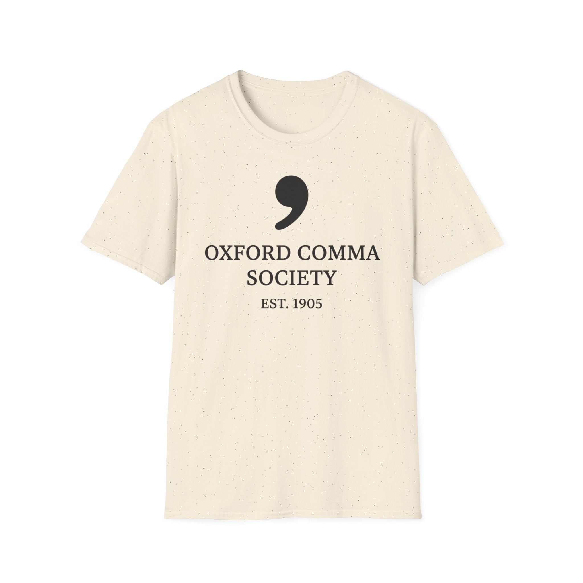 Oxford Comma Society T-Shirt