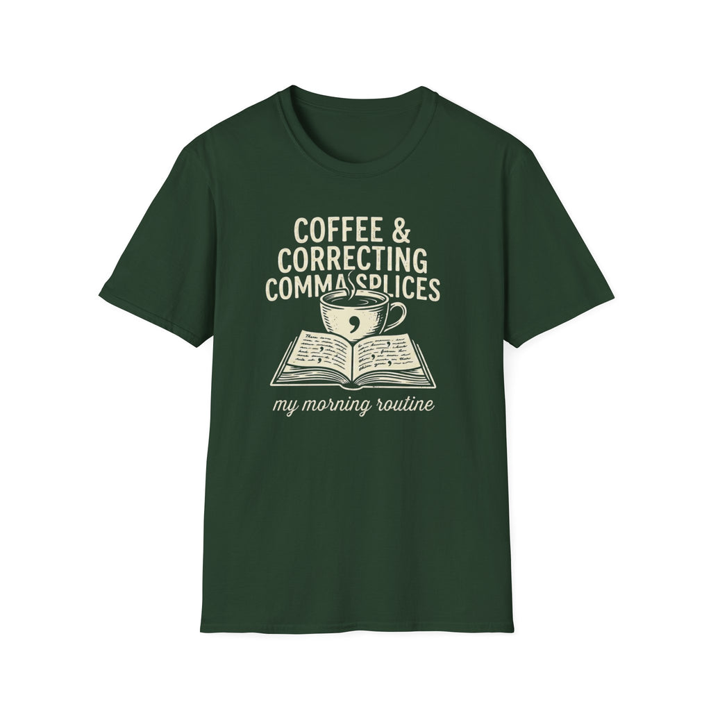 Coffee & Comma Splices T-Shirt