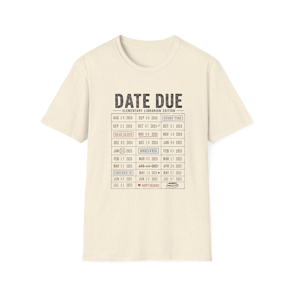 Date Due T-Shirt
