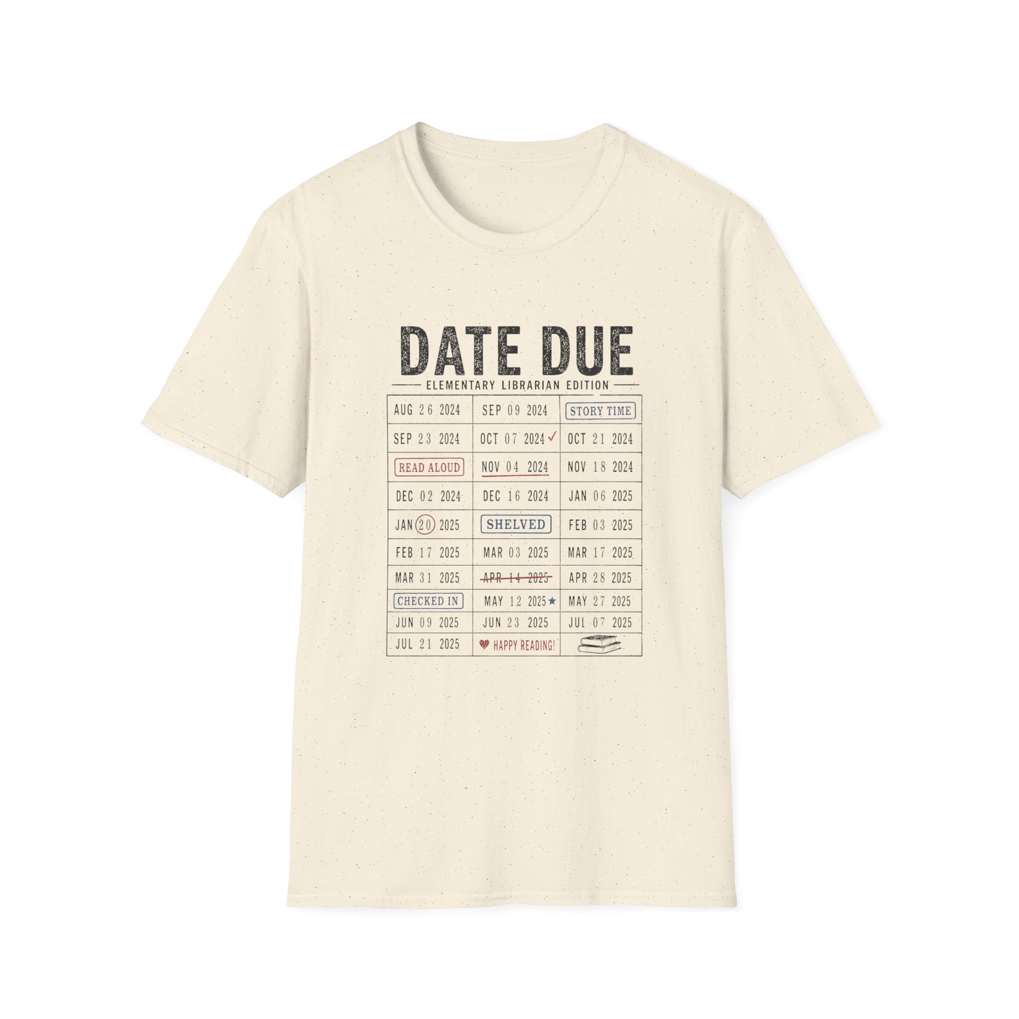 Date Due T-Shirt