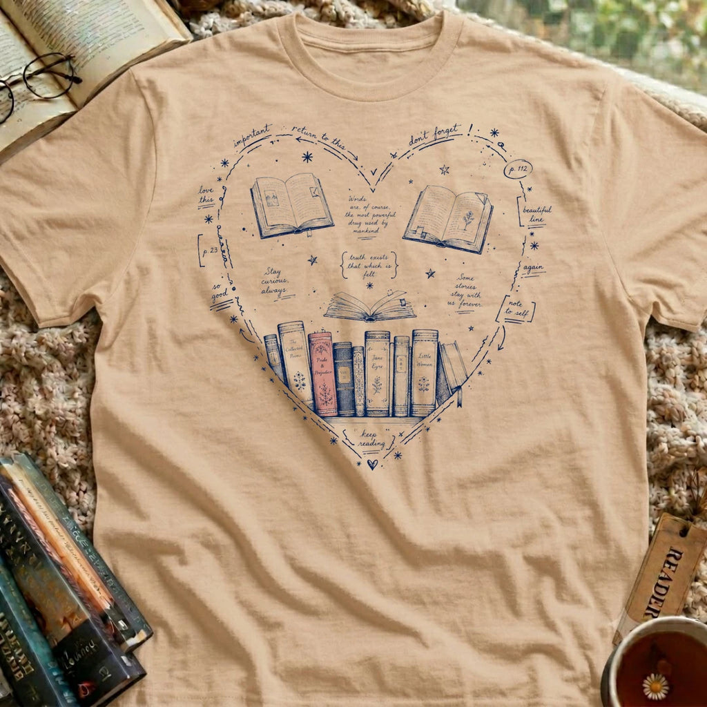 Annotate Heart T-Shirt
