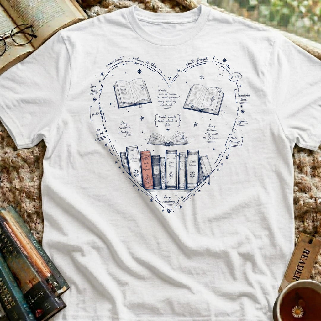 Annotate Heart T-Shirt