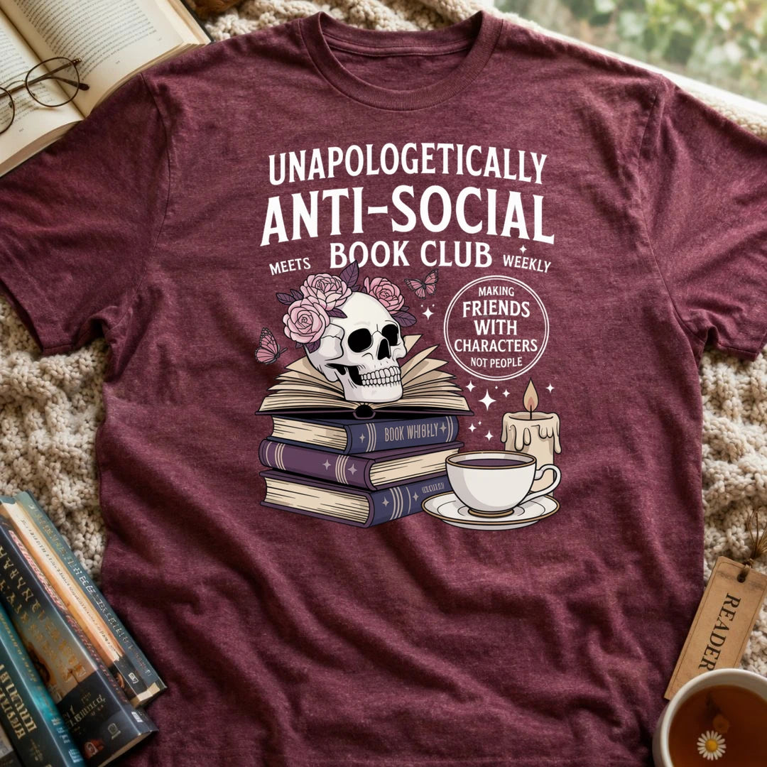 Anti-social Book Club T-Shirt