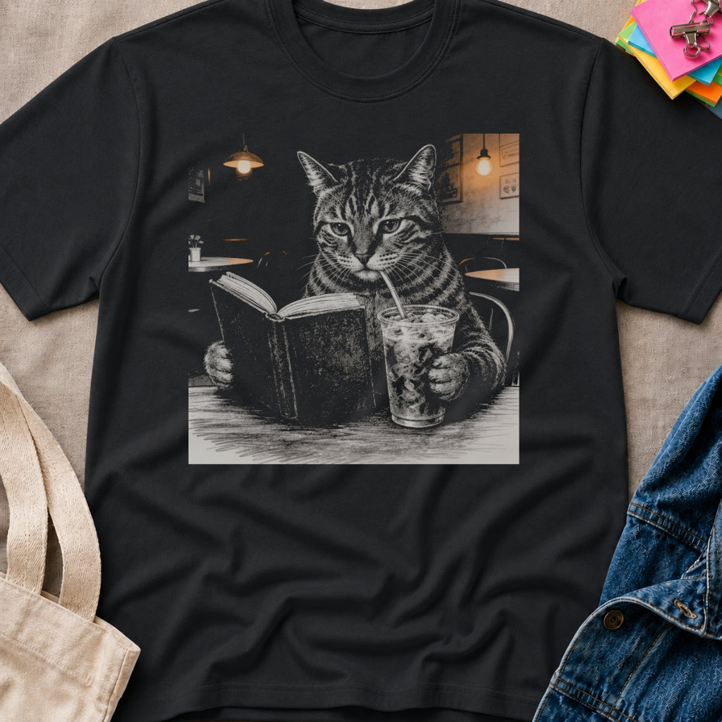 Cat in Cafe T-Shirt