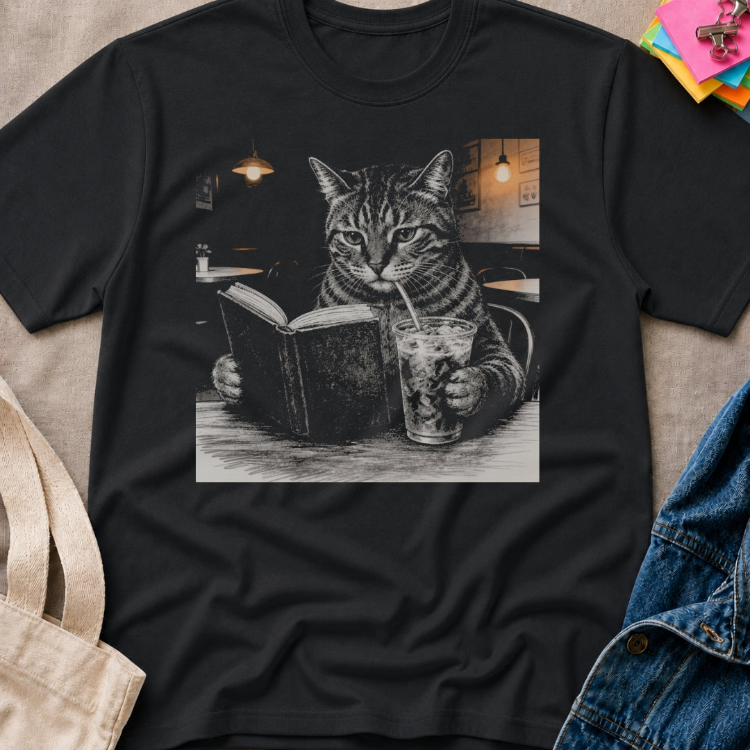 Cat in Cafe T-Shirt