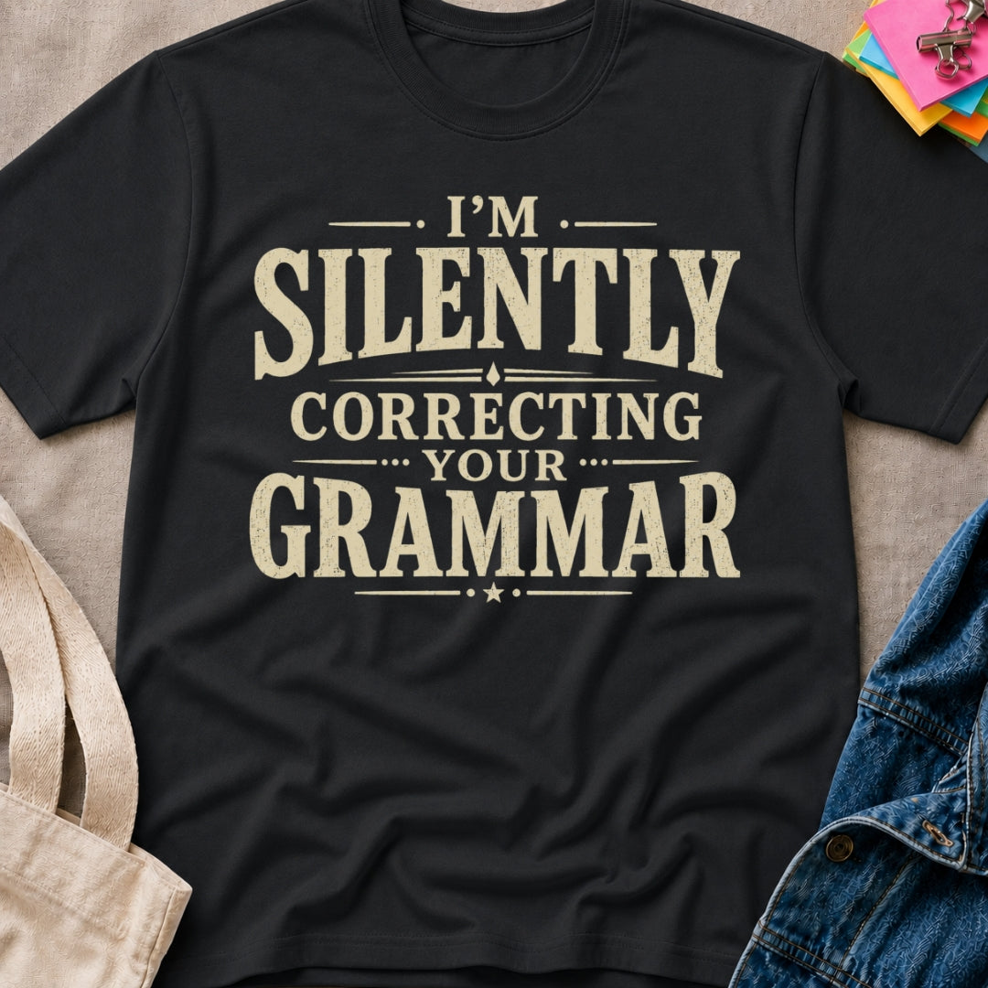 Silently Correcting T-Shirt