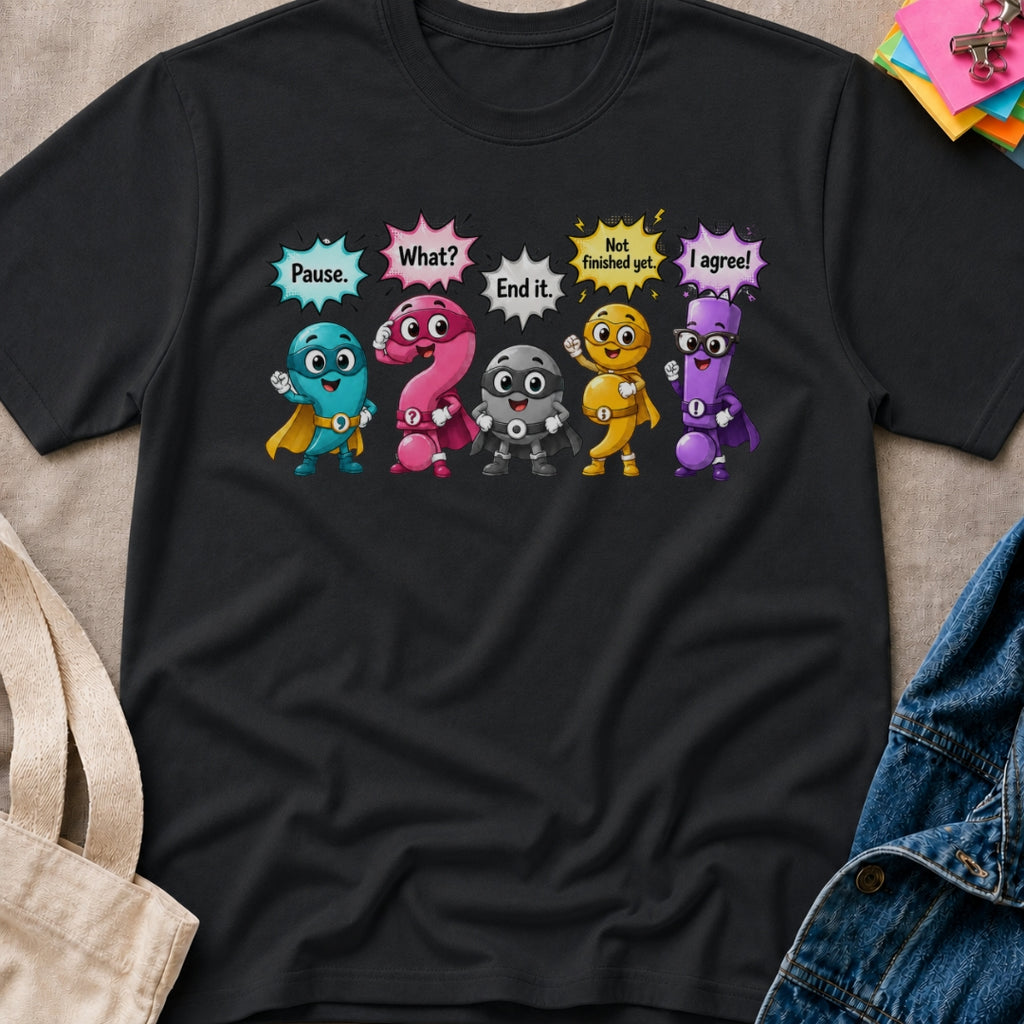 Punctuation Heroes T-Shirt