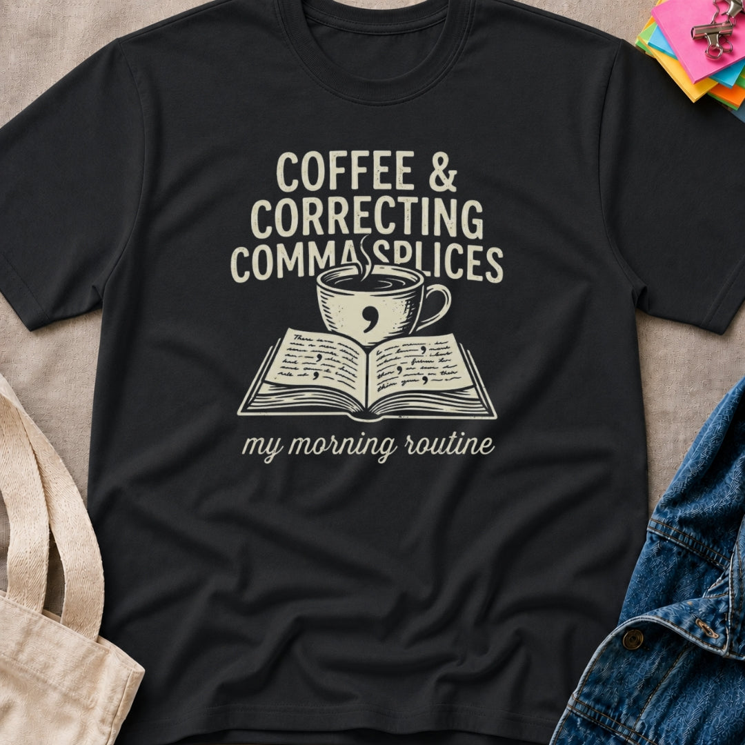 Coffee & Comma Splices T-Shirt