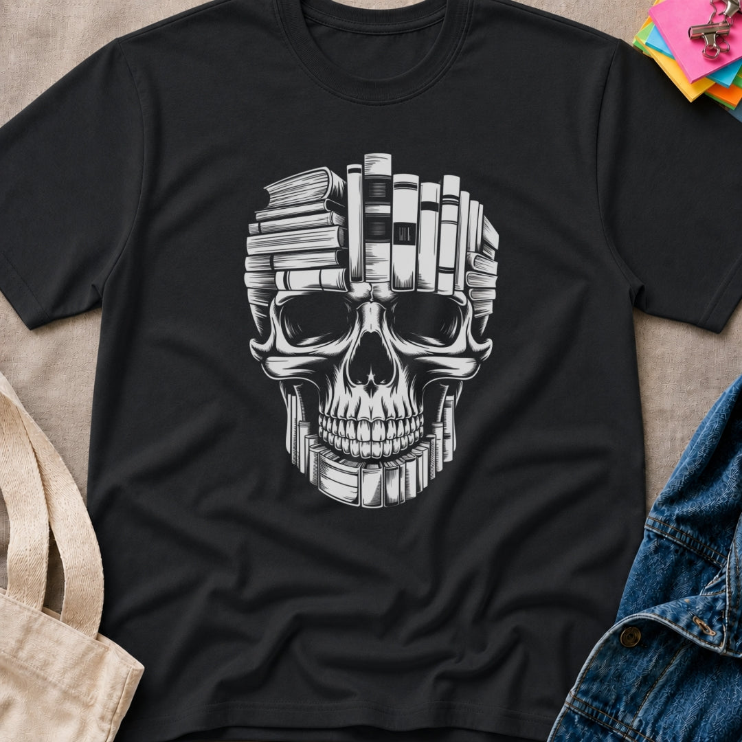 Literacy Skull T-Shirt