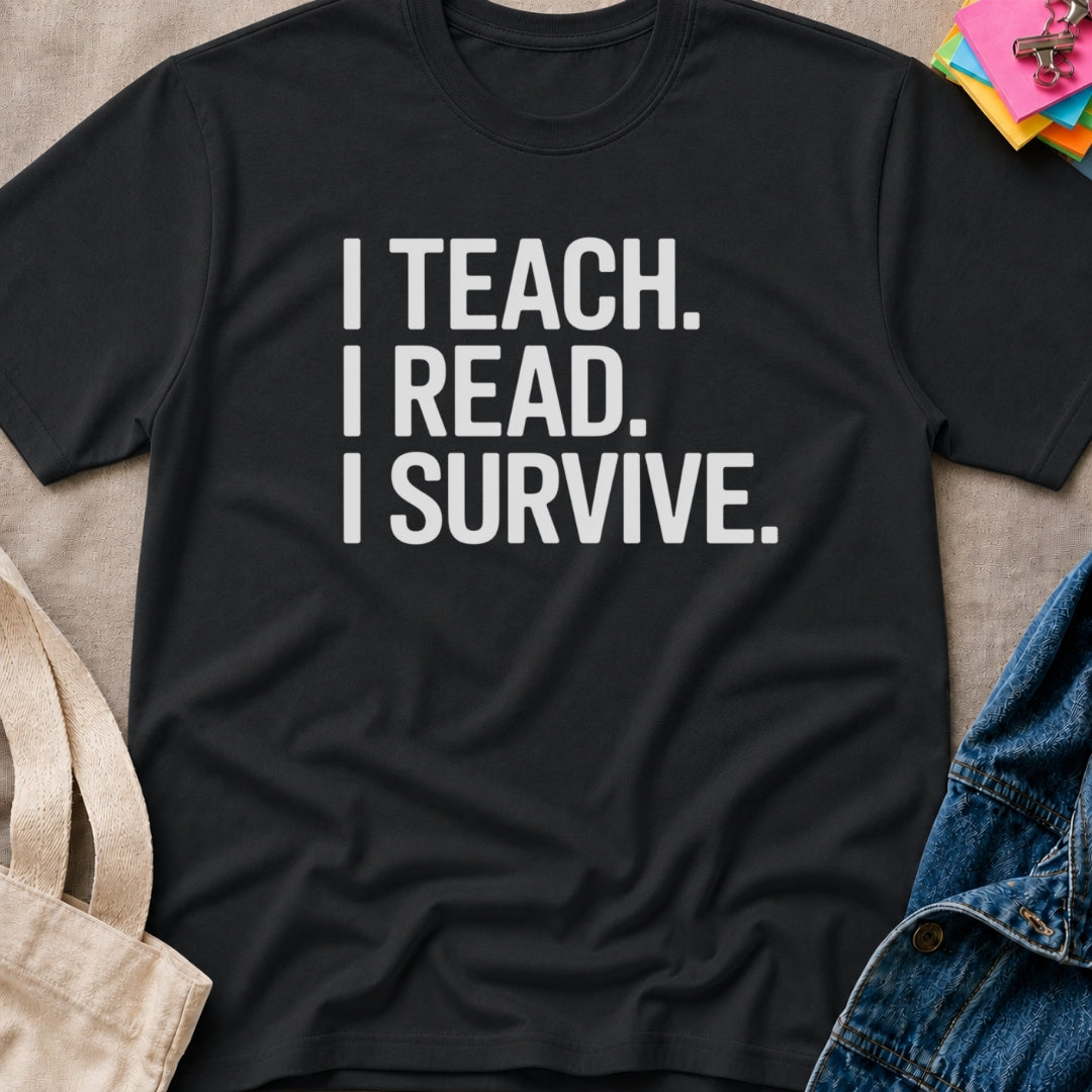 Teach Read Survive T-Shirt