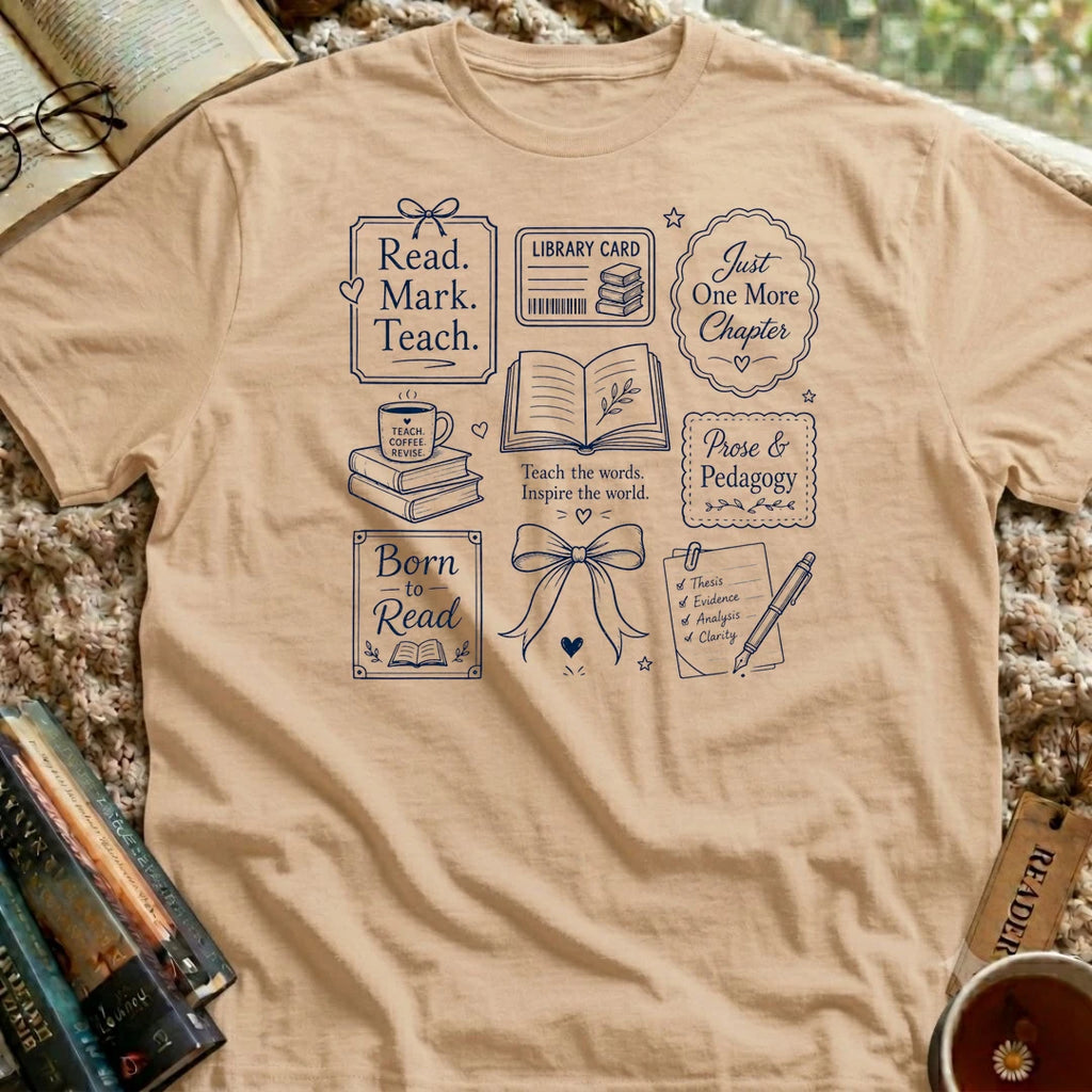 Bookish English Teacher T-Shirt