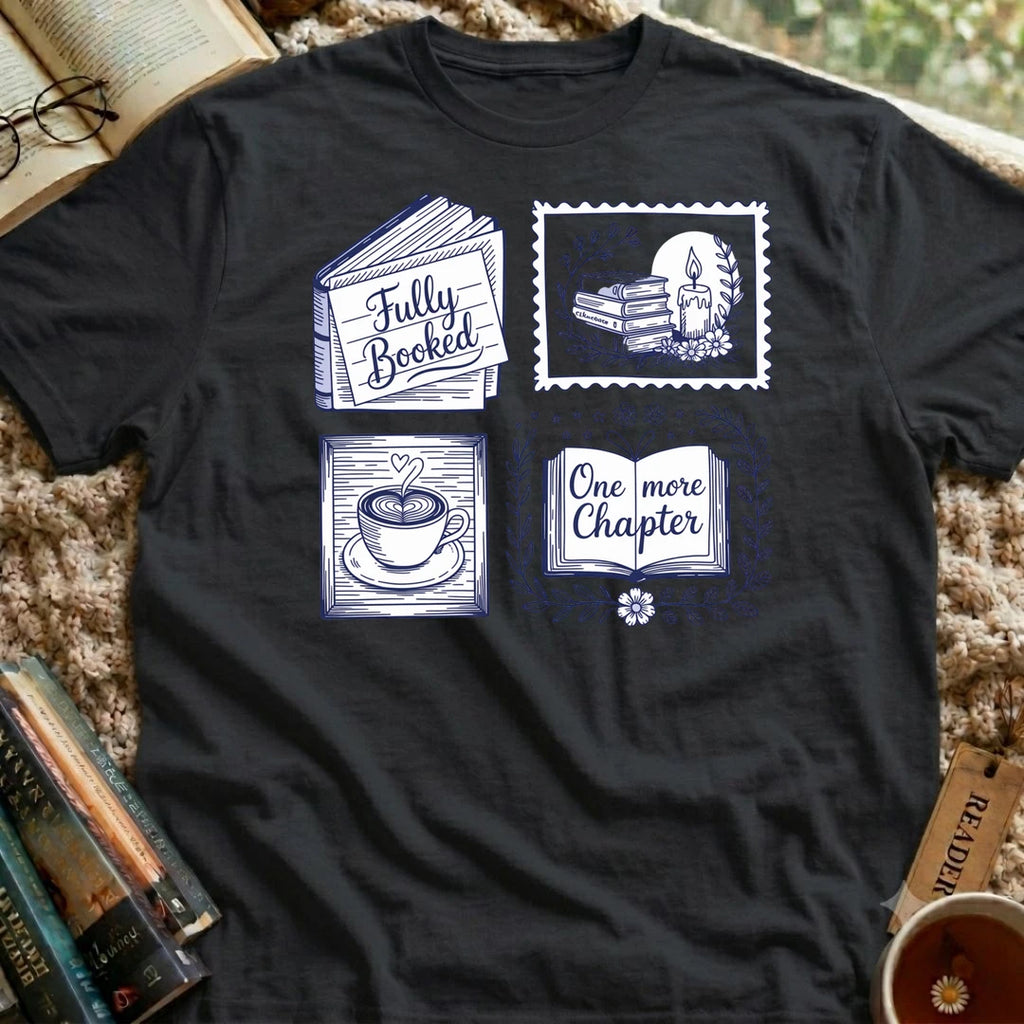Bookish Stamps T-Shirt