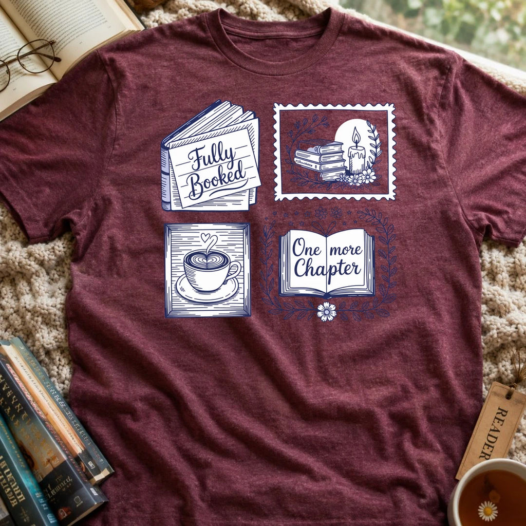 Bookish Stamps T-Shirt