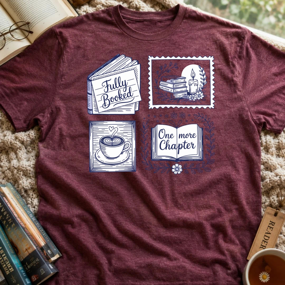 Bookish Stamps T-Shirt