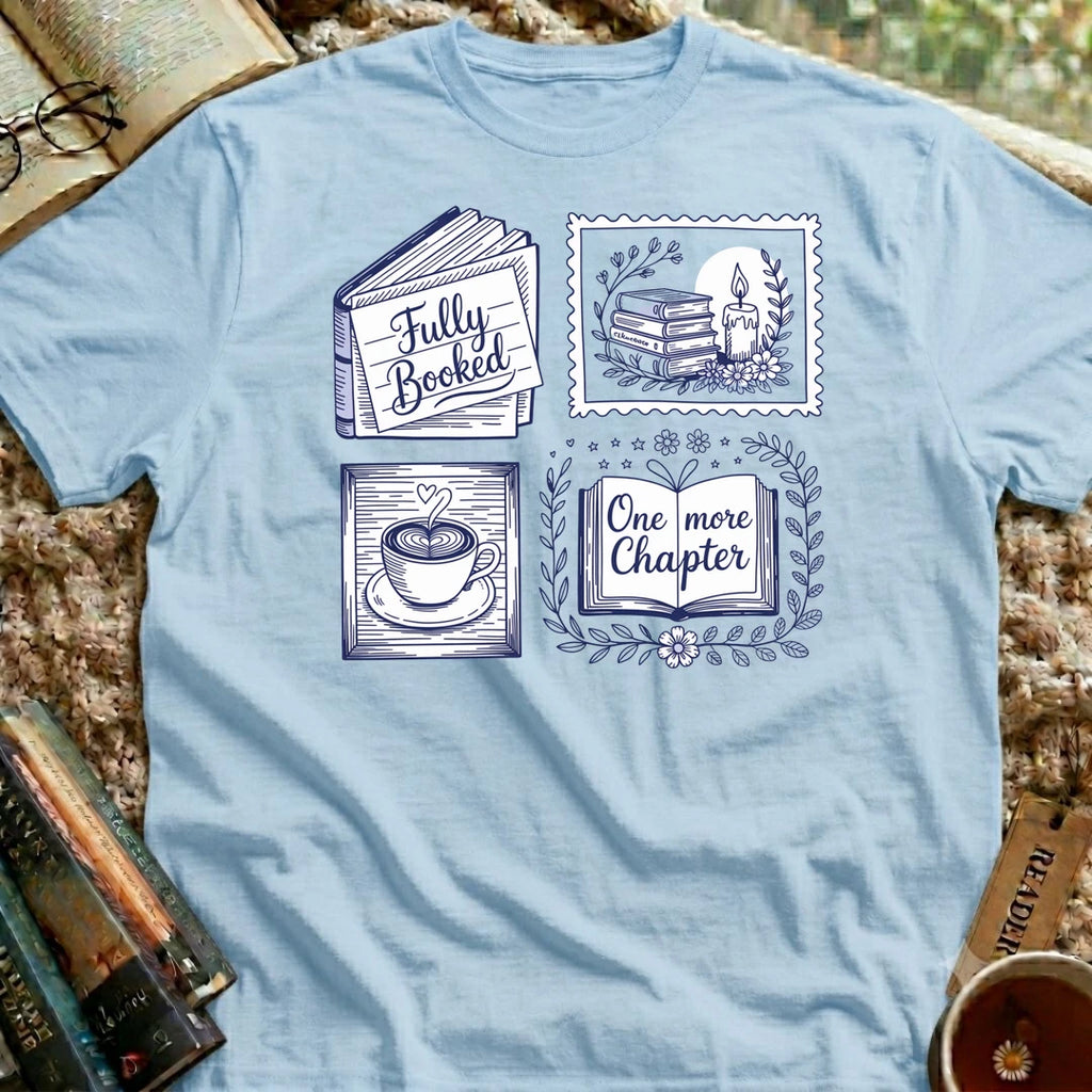 Bookish Stamps T-Shirt